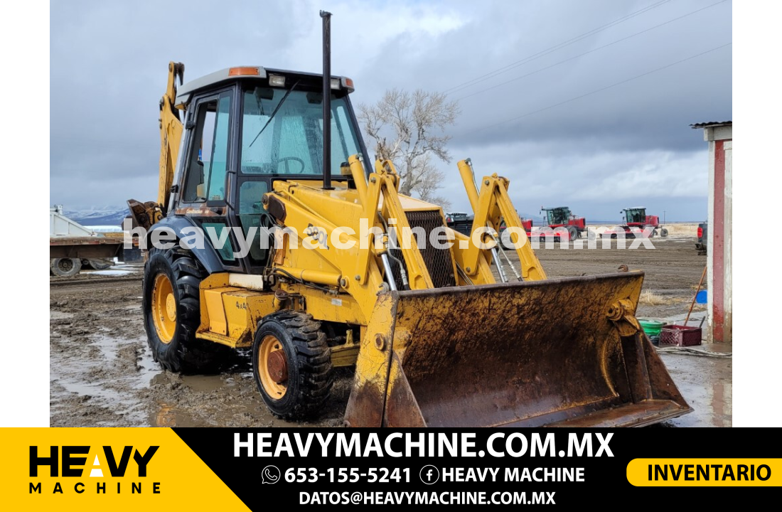 Maquinaria Pesada Retroexcavadora 2000 Case 580 L